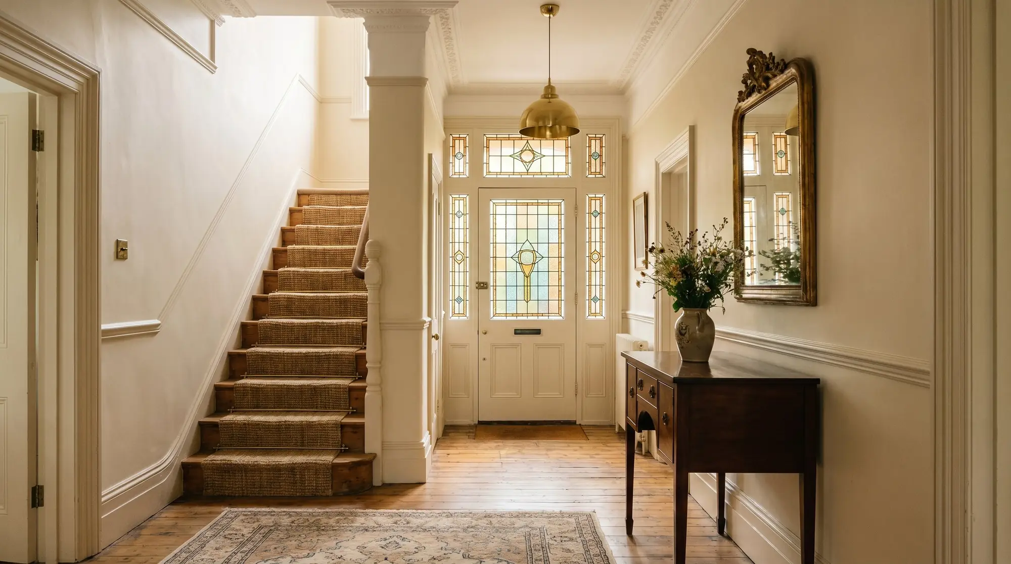 A welcoming period hallway in an Ealing home