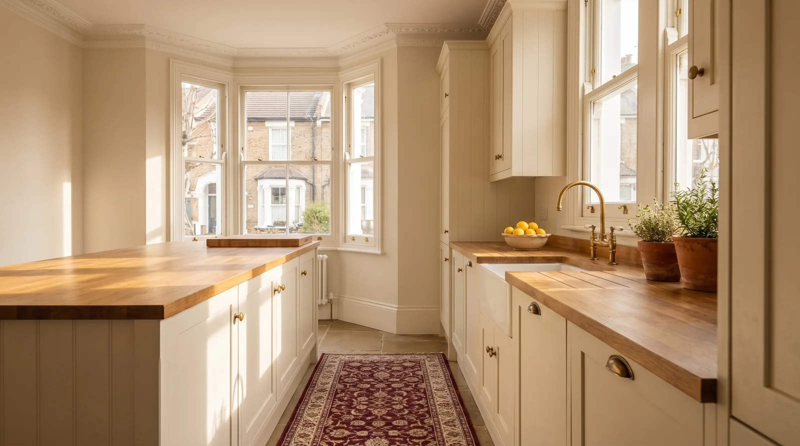 A bright, clean kitchen in an Ealing home